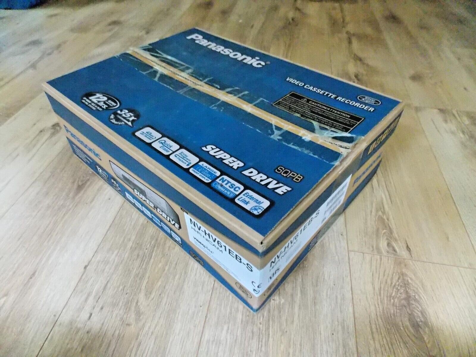 Panasonic NV-HV 61 EG-K VHS-Videorekorder schwarz