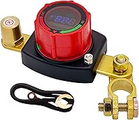 Vista 15 de Ampper Interruptor de desconexión de batería de poste lateral de 12 V a 48 V, interruptor de batería marina, desconecta el corte de alimentación