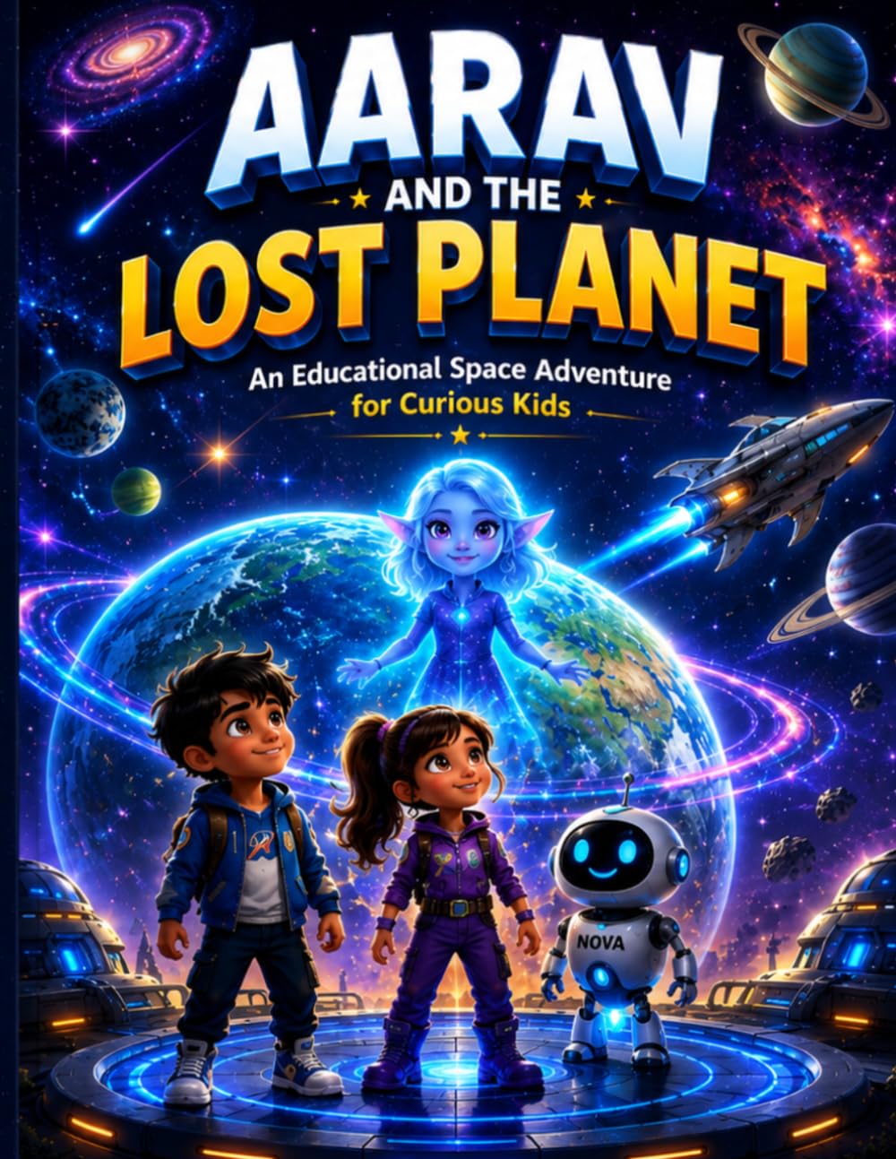 Aarav and the Lost Planet: An Educational Space Adventure for Curious Kids