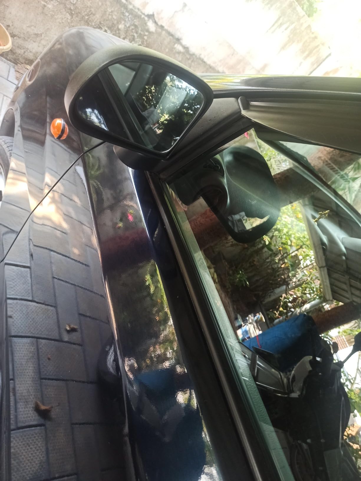 Auto Spare World Left Side Mirror Assembly Compatible With Hyundai