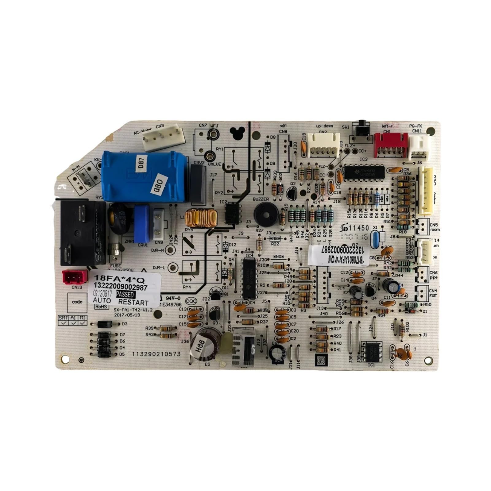 Compatible with AUX air conditioner Computer board SX-FA1-T42-V1.2 18000BTU circuit board