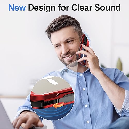 Miniatura 22 de WIFORT Funda impermeable para iPhone 14 Pro - Funda protectora de cuerpo completo de metal resistente, protector de pantalla integrado, IP68 a