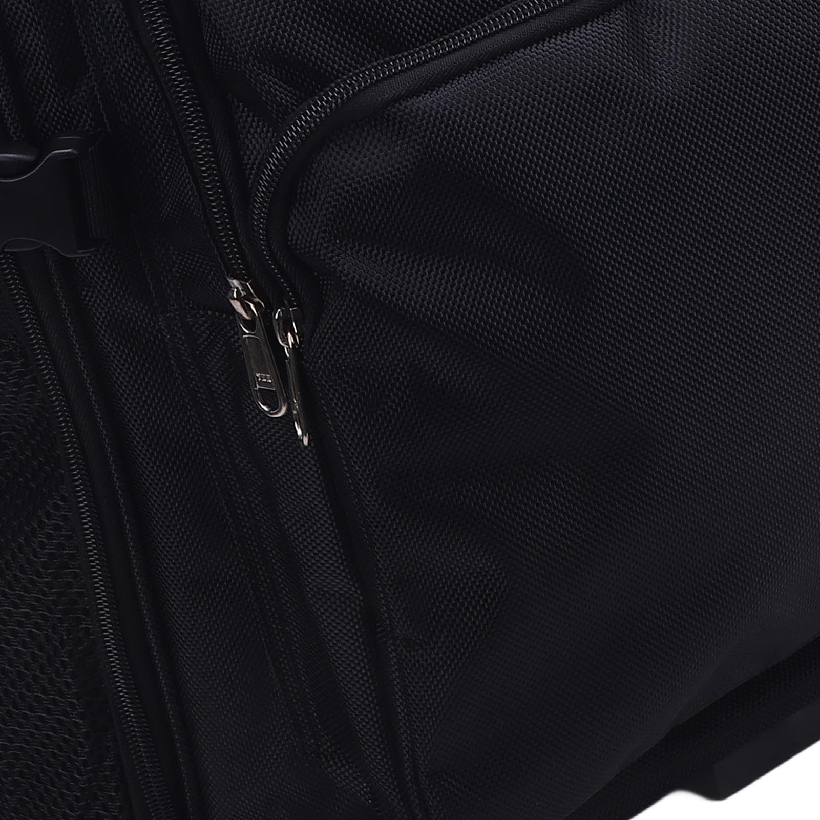 Mochila para Herramientas de Limpieza, 45 X 32 X 19 Cm Gran Capacidad Tela Oxford 1000d Antisalpicaduras Bolsa para Suministros de Limpieza para Tareas Domésticas (BLACK)