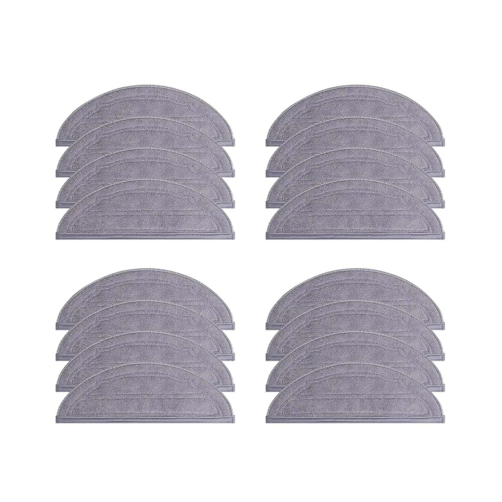 Mop Cloths，Compatible For Roborock，Q10 S5 Q10 S5+ Q10 VF Q10 VF+ Q10V Q10V+ S8 Pro S8 Pro+ Washable Mop Wipeds Pad Replacement Part(16pcs)