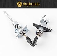 Vista 6 de Dasbecan Interruptor de encendido Cilindro de cerradura de puerta con 2 llaves compatible con Hyundai Sonata 2009-2014 Reemplaza# 81970-3SA00