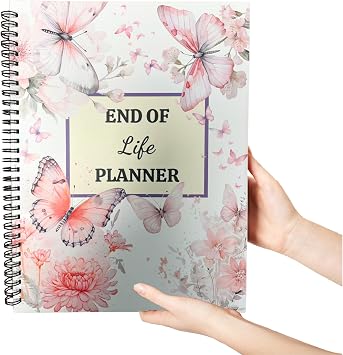 End Of Life Planner, If I Die Binder Important Document Organizer, Guided Final Arrangement When Im Gone Notebook, 8.5" X 11"