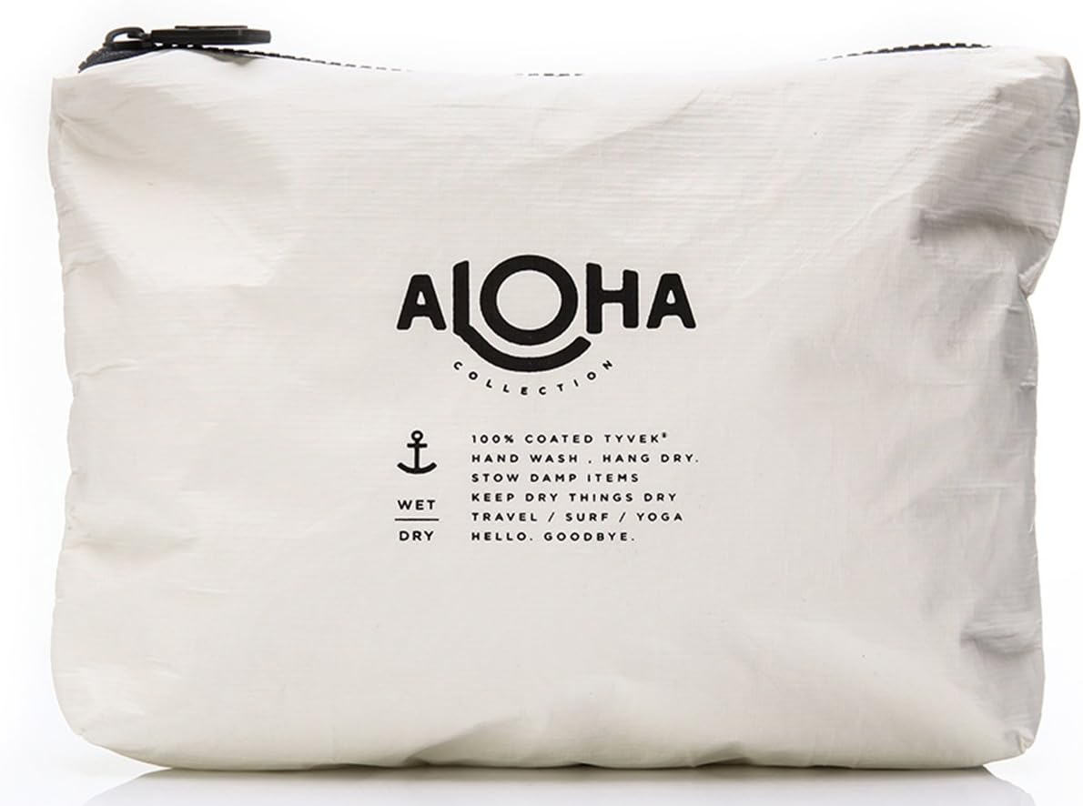 ALOHA Collection Small Lock-Up, Black on White