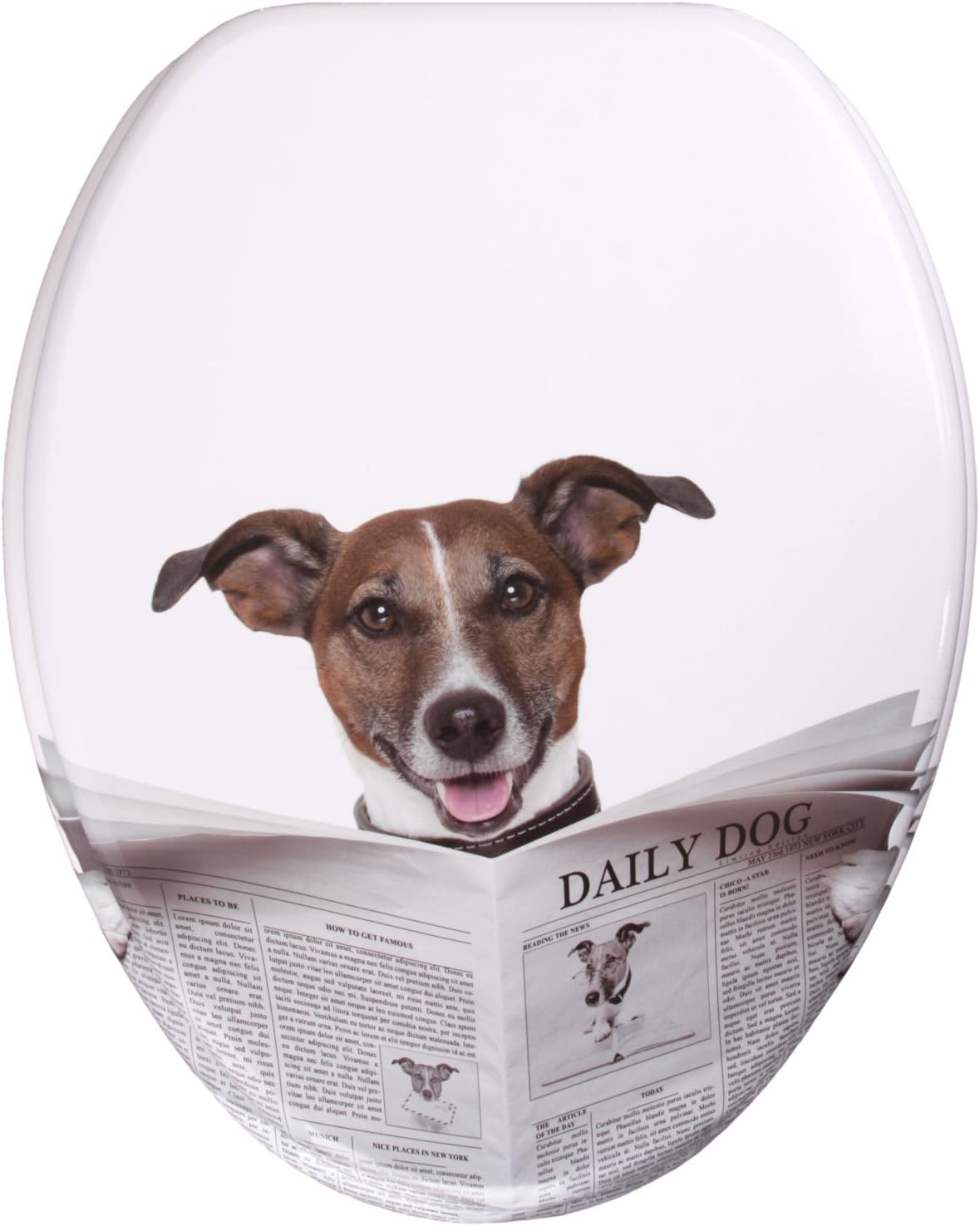 Amazing 🔥 Sanilo Elongated Toilet Seat, Wide Choice of Slow Close Toilet Seats, Molded Wood, Strong Hinges (Newspaper) 60% Off Discount Sanilo Elongated Toilet Seat, Wide Choice of Slow Close Toilet Seats, Molded Wood, Strong Hinges (Newspaper)