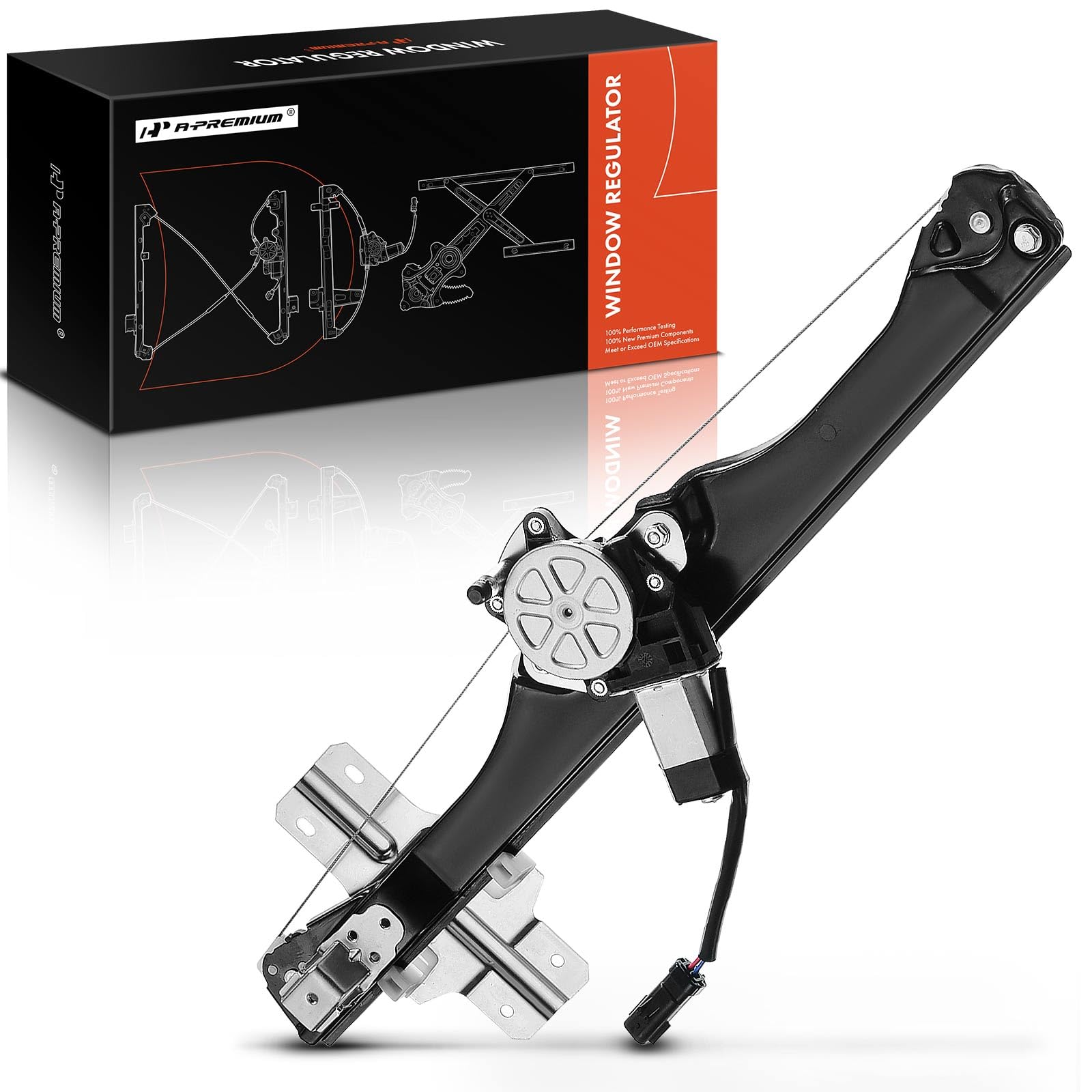 Photo 1 of A-Premium Power Window Regulator with Motor Compatible with Buick Enclave 2013-2016 Chevrolet Traverse 2013-2016 GMC Acadia 2013-2016 Rear Right Passenger Side Rear Passenger