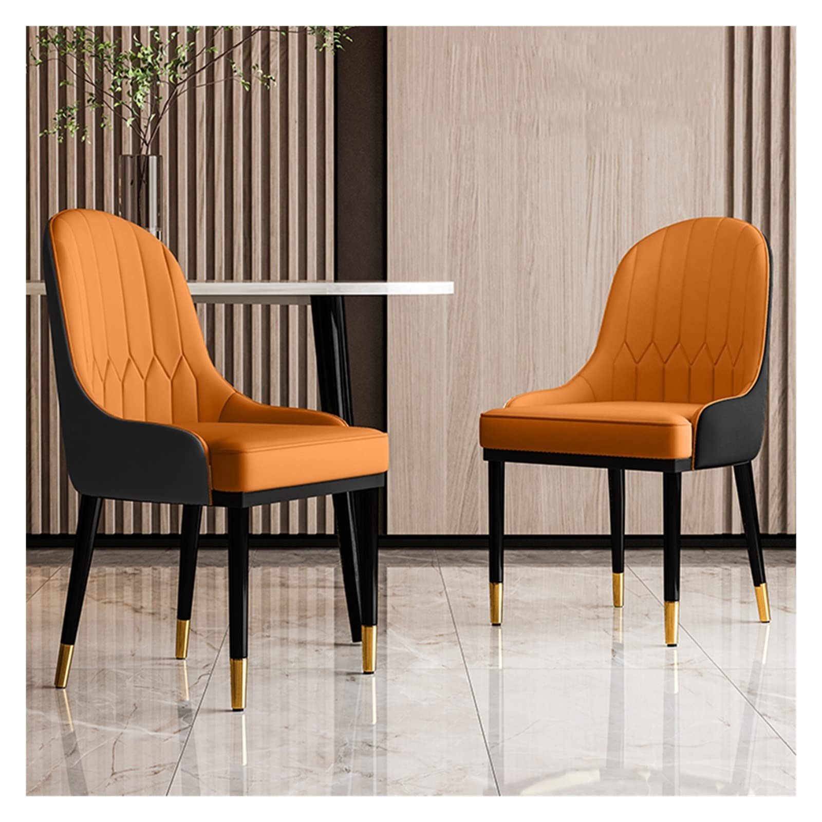 Chaise d'appoint rembourrée en lin pour éliminer le mal de dos à la maison