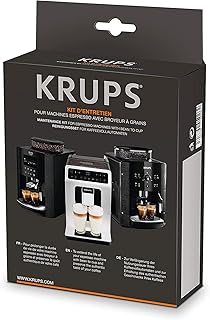Krups XS530010 Full Auto Espresso Shredder Maintenance Kit, Colourless, One Size