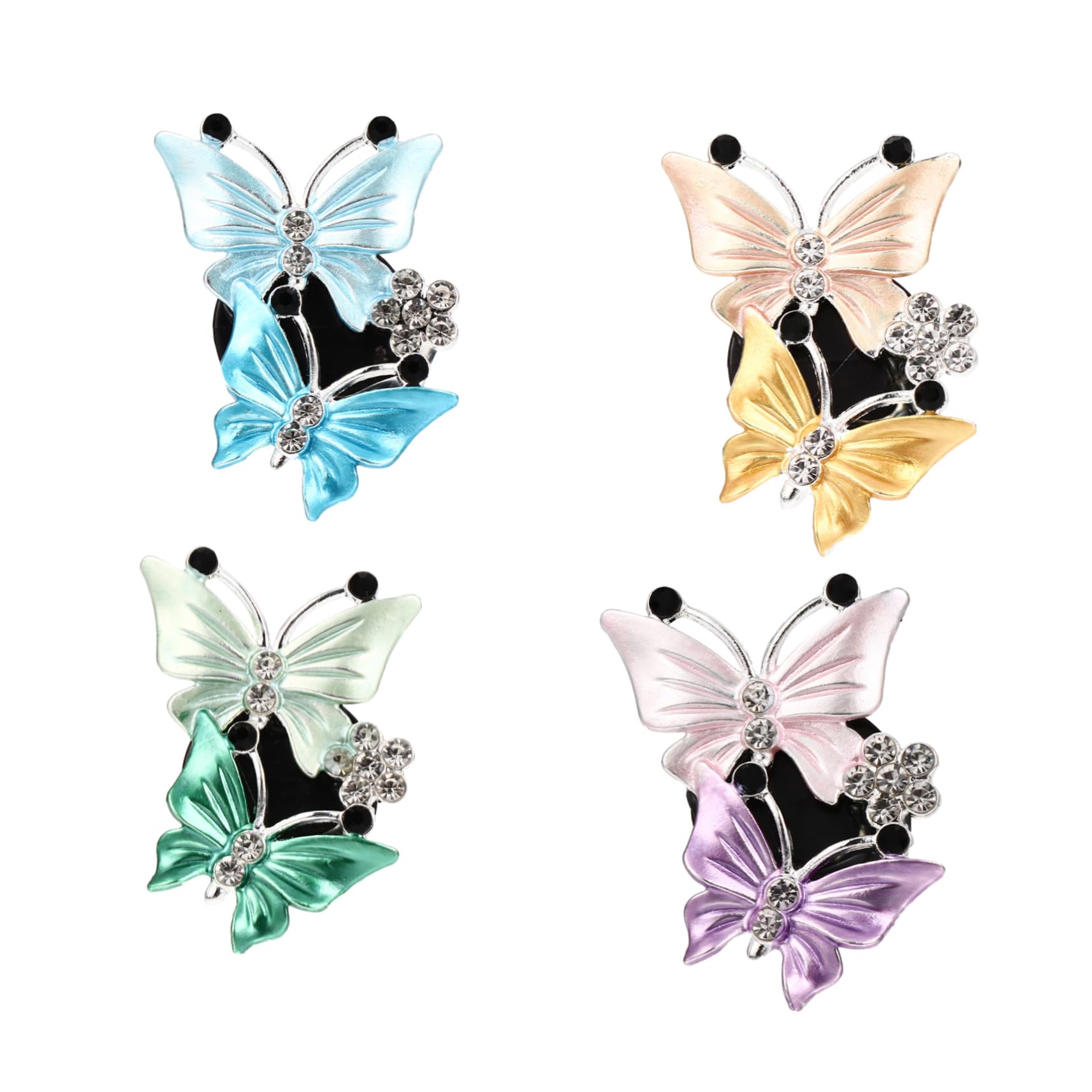 SOLUSTRE 12stücke Schmetterling Auto Parfüm Clip Für Lüftung Aromatherapie Diffuser Für Auto Stilvolles Design Und Installieren Und Kompatibel Mit Meisten Fahrzeugen