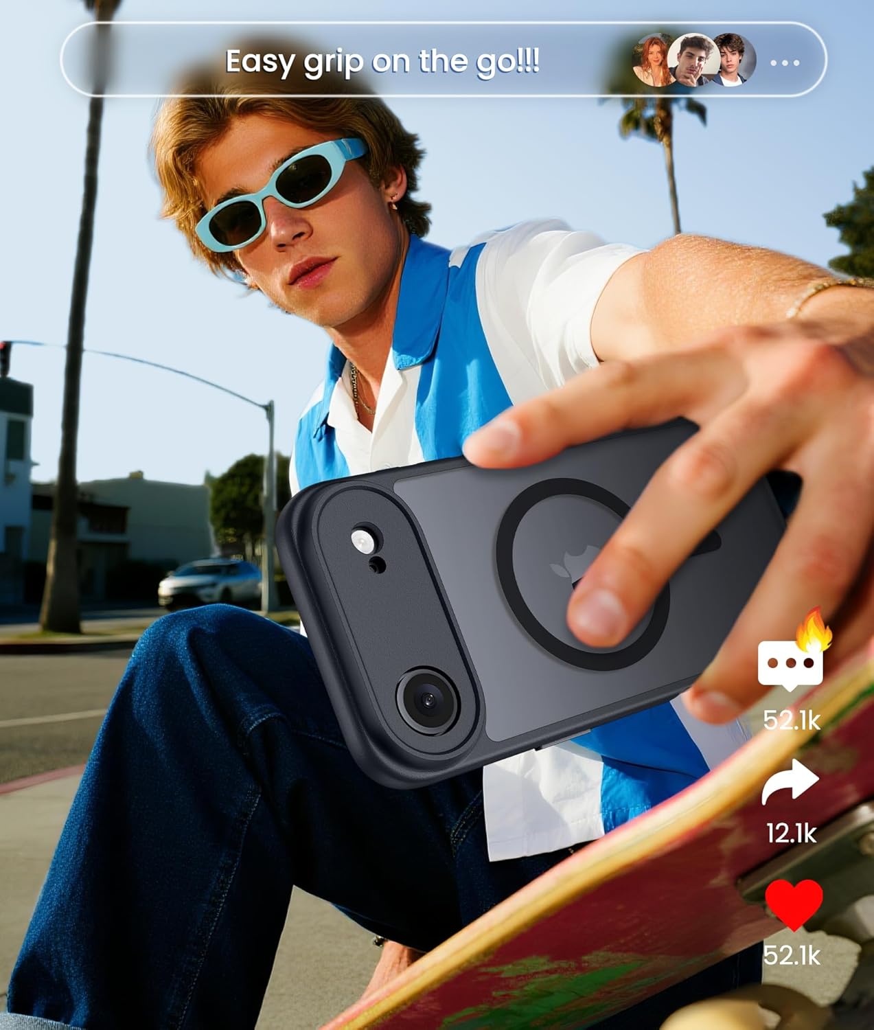 iPhone Air MagSafe Shockproof Case Camera Screen Guard 8 71VUnTgeutL. AC SL1500