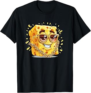 Cool Cheese Look with Shades for Cash and Rich Lovers T-Shirt