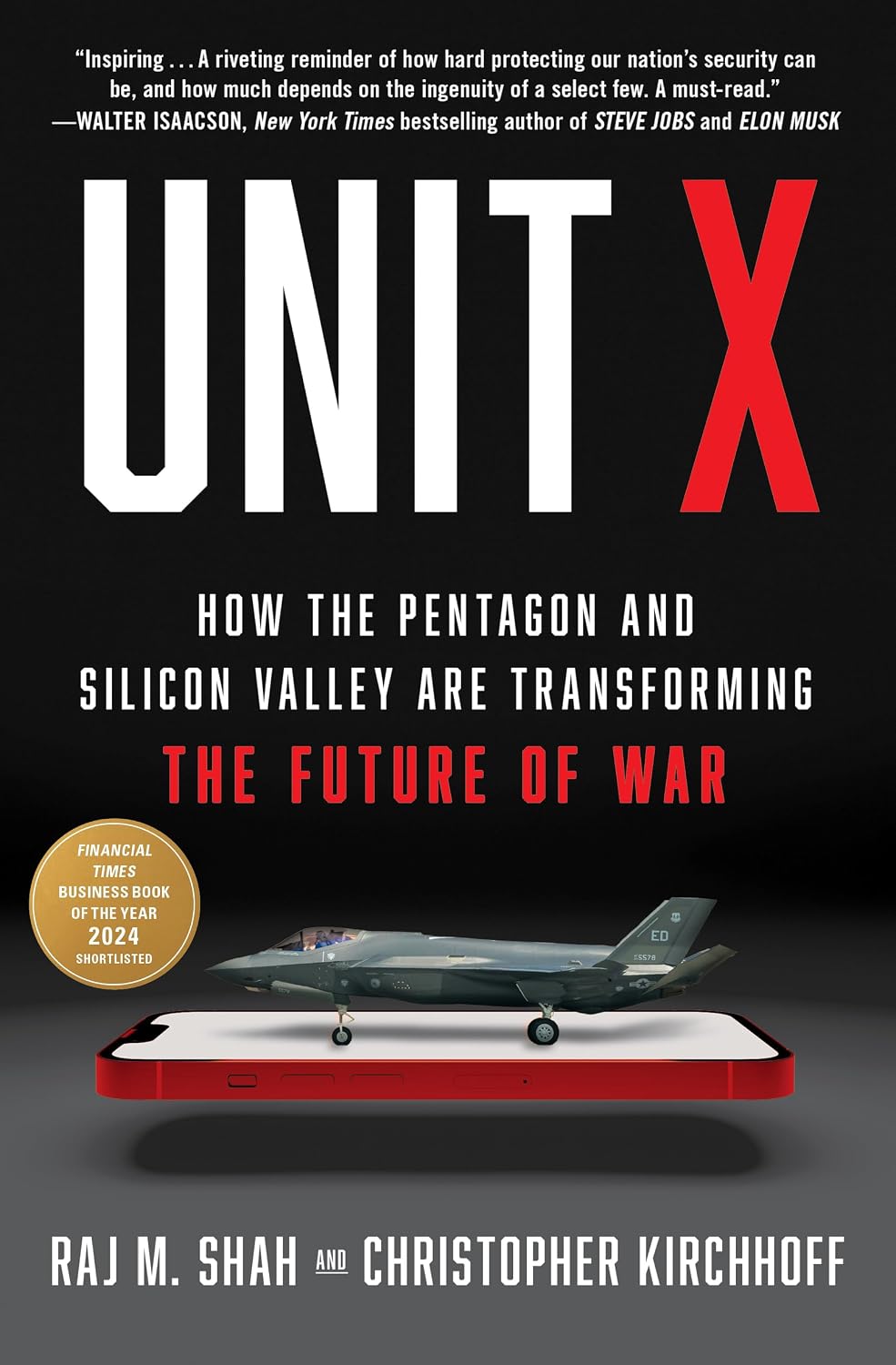 Book cover: Unit X by Raj Shah and Christopher Kirchhoff