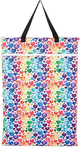 Miniatura 5 de Bolsa grande para pañales de tela húmedaseca para pañales reutilizables o ropa sucia