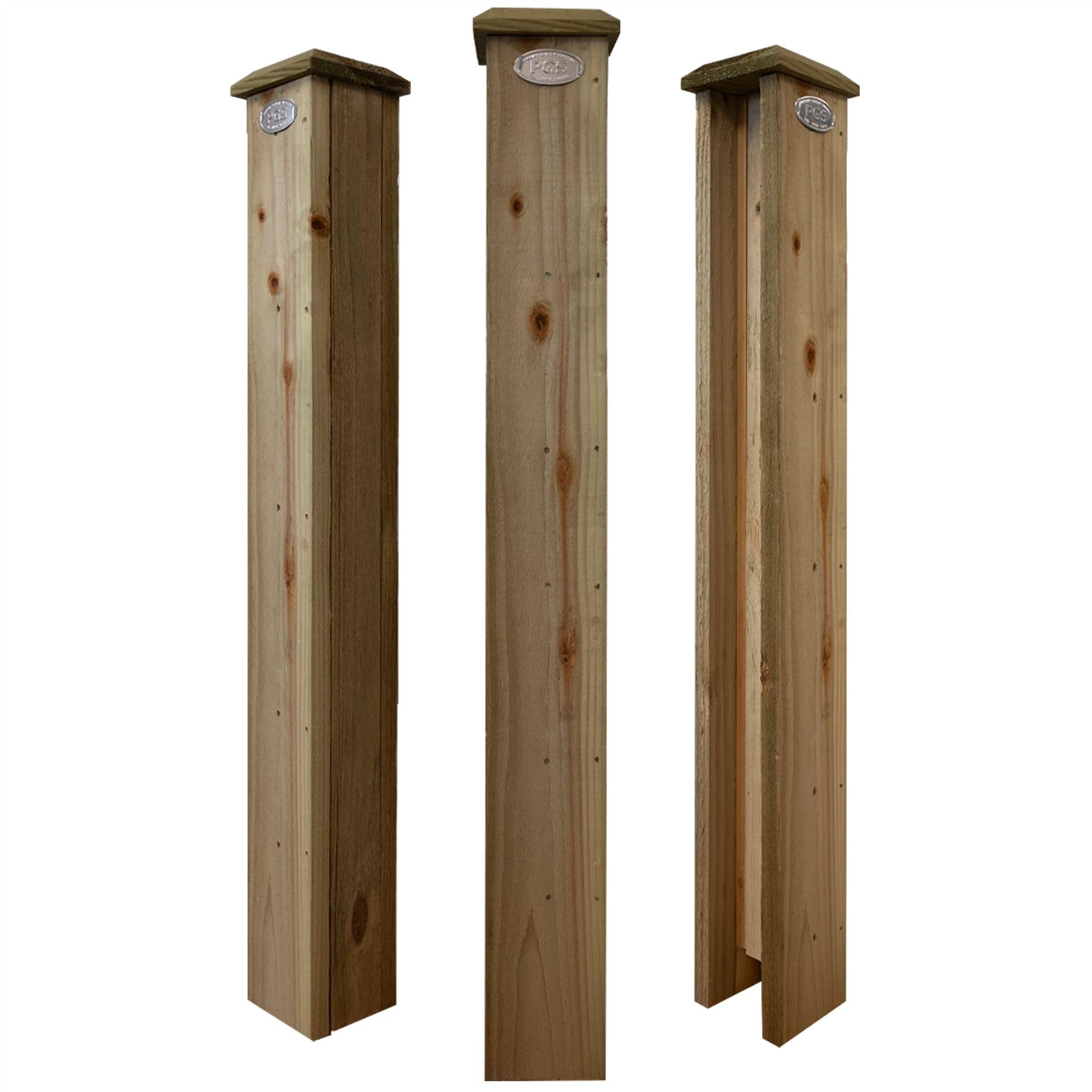 Premier Garden Supplies Concrete Post Extenders (1-WAY START/END) W.100mm x D.100mm x Height 3ft (90cm) Designed for Flat or Bobble Top Posts Can be self adjusted for Pyramid Top