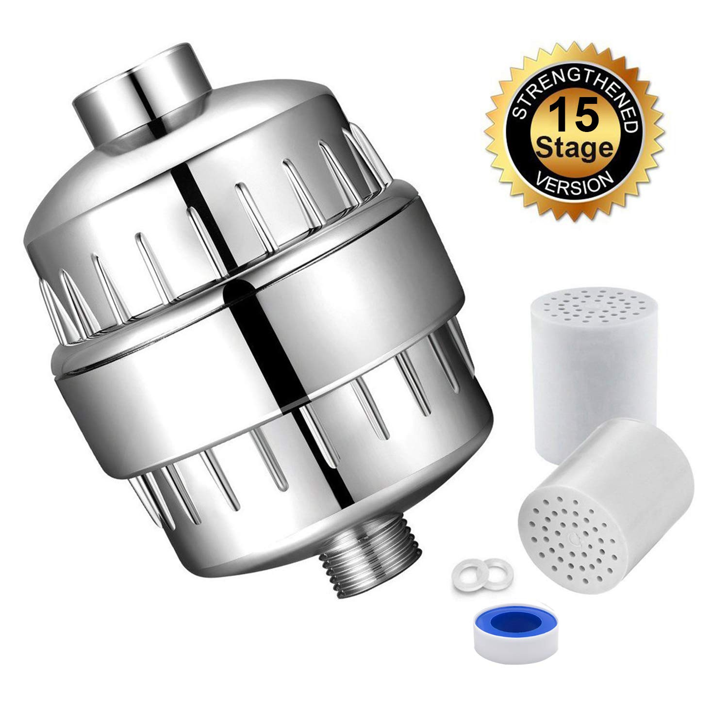 Buy 15 Stage Shower Filter With C For Hard Water Shower Head Filter