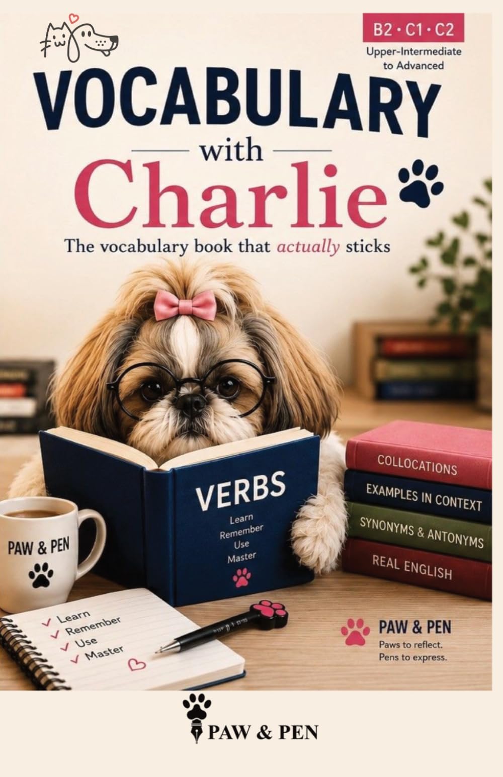 Verbs with Charlie: A B2–C2 English Vocabulary Workbook with Collocations, Synonyms, Antonyms and Real-Life Examples (Vocabulary with Charlie)