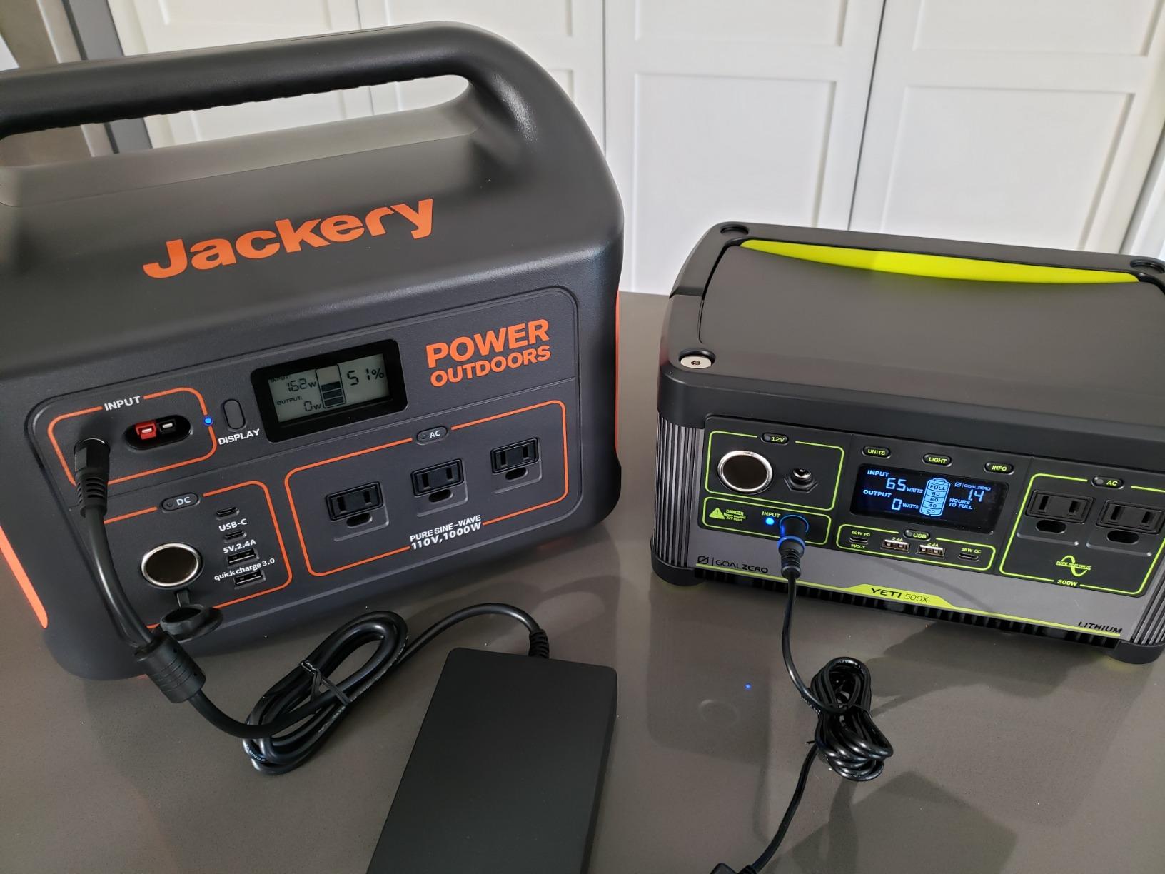 Goal Zero Yeti 500X portable power station front view