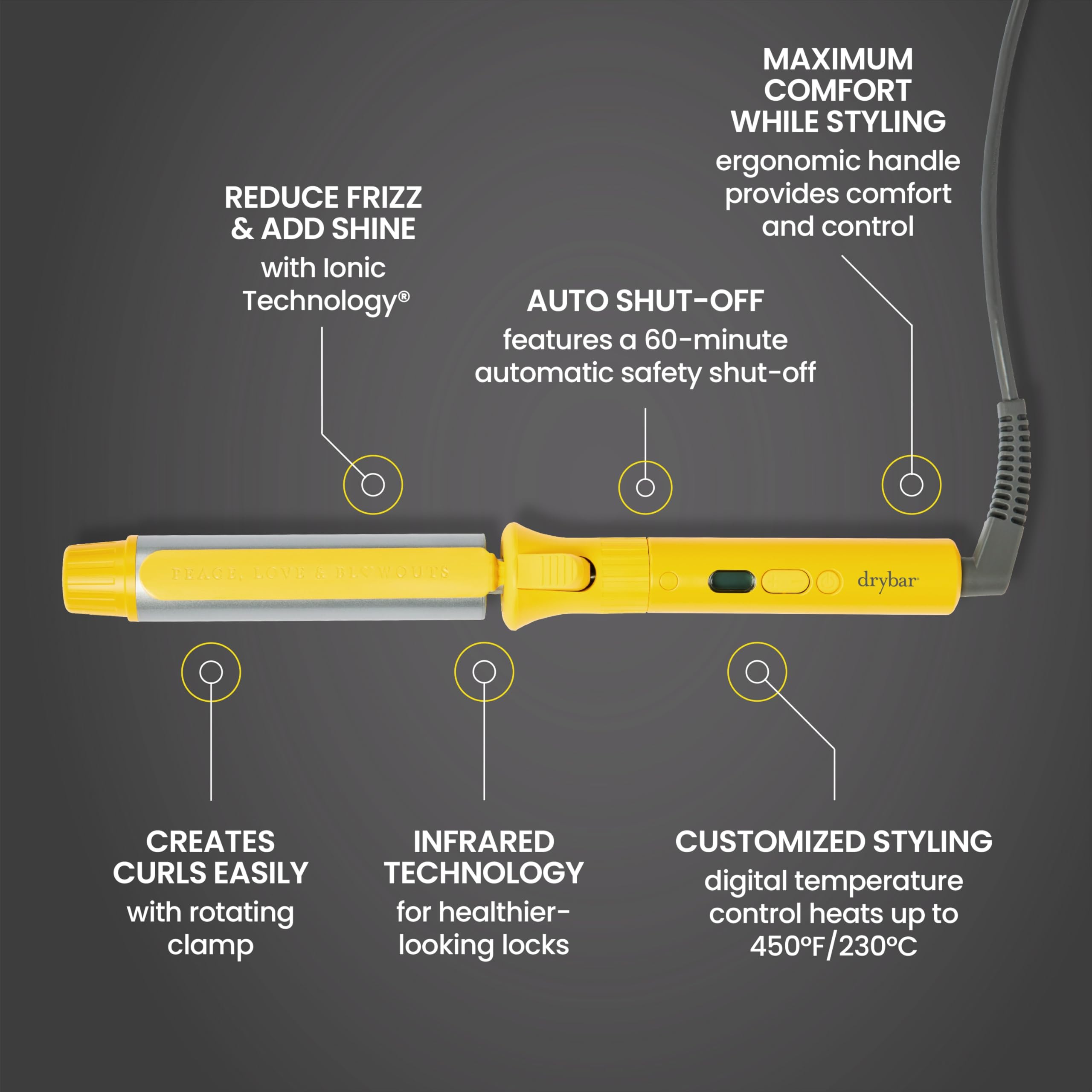 Drybar The 3-Day Bender Rotating Curling Iron