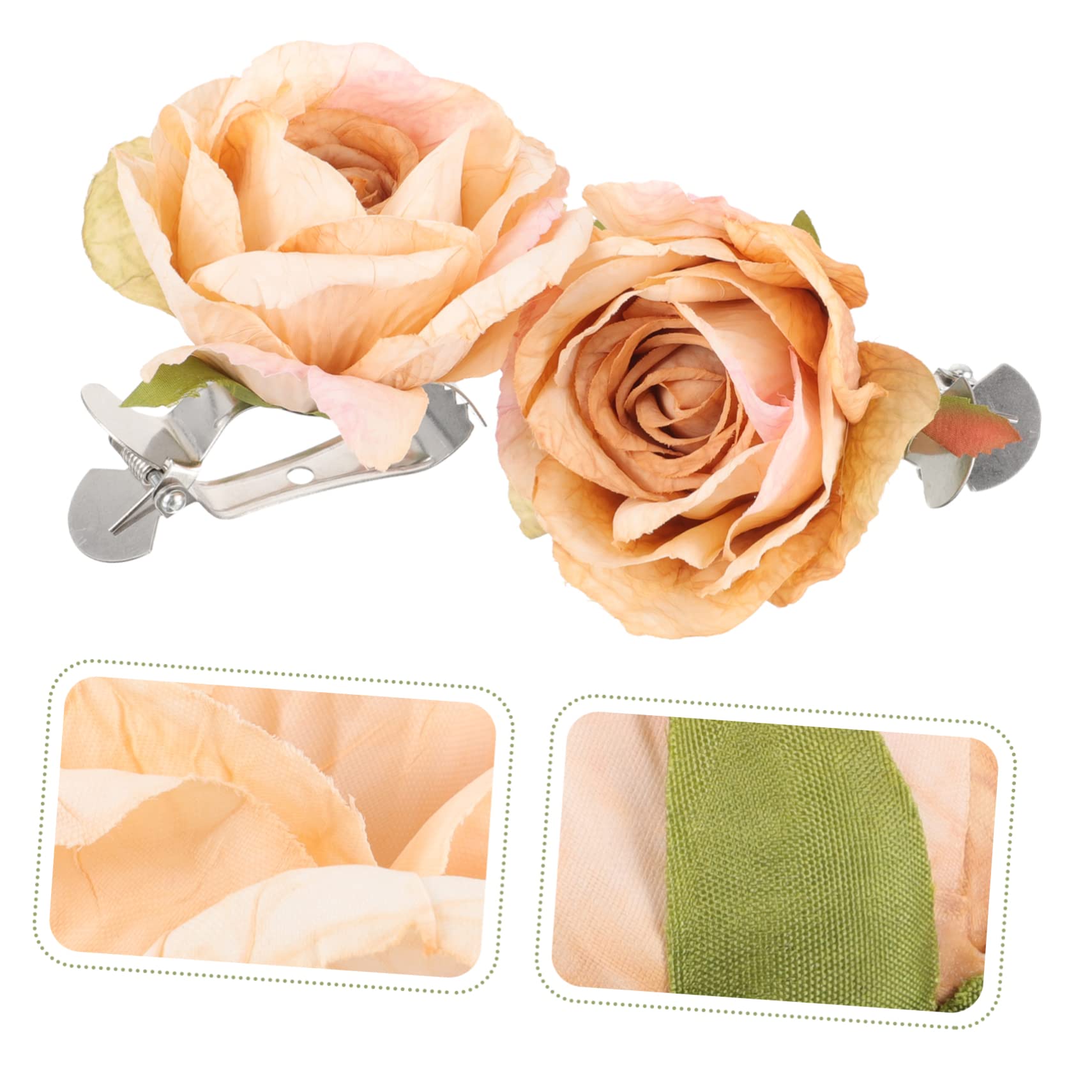 Alipis Lot De 4 Embrasses De Rideaux À Motifs Floraux Pinces De Retenue pour Draperies Installation Facile pour 2 Pièces X 4