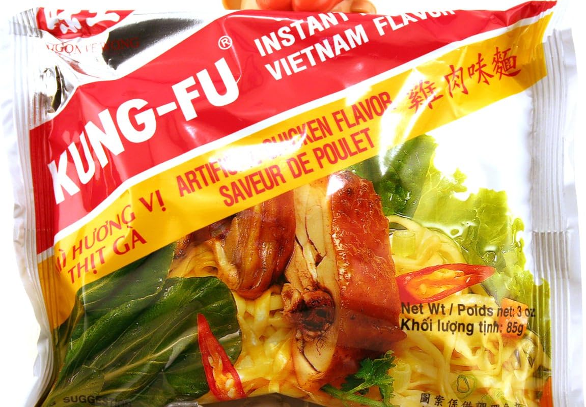 ve wong kung-fu instant noodles vietnam flavor (chicken flavor) - 3oz