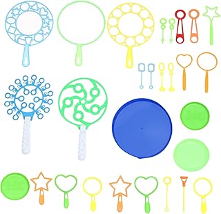 BESPORTBLE 28 Pçs Conjunto De Ferramentas De Bolha Conjuntos De Ferramentas De Terno De Bolha Para Crianças Varinhas De Bolha Para Crianças Conjunto De Varinha De Bolhas Conjunto De Bolhas