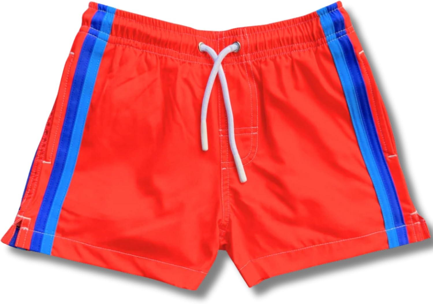 Sunguard Swim Eddie Swim Trunks for Kids, Toddler (2-9years) - Neon, Bright Boys Girls Boardshorts - Soft Stretch, Drawstring