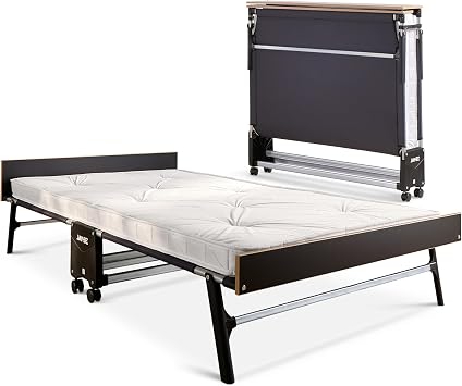 JAY-BE GP120 Grand Folding Bed with Pocket Sprung Mattress, Small Double