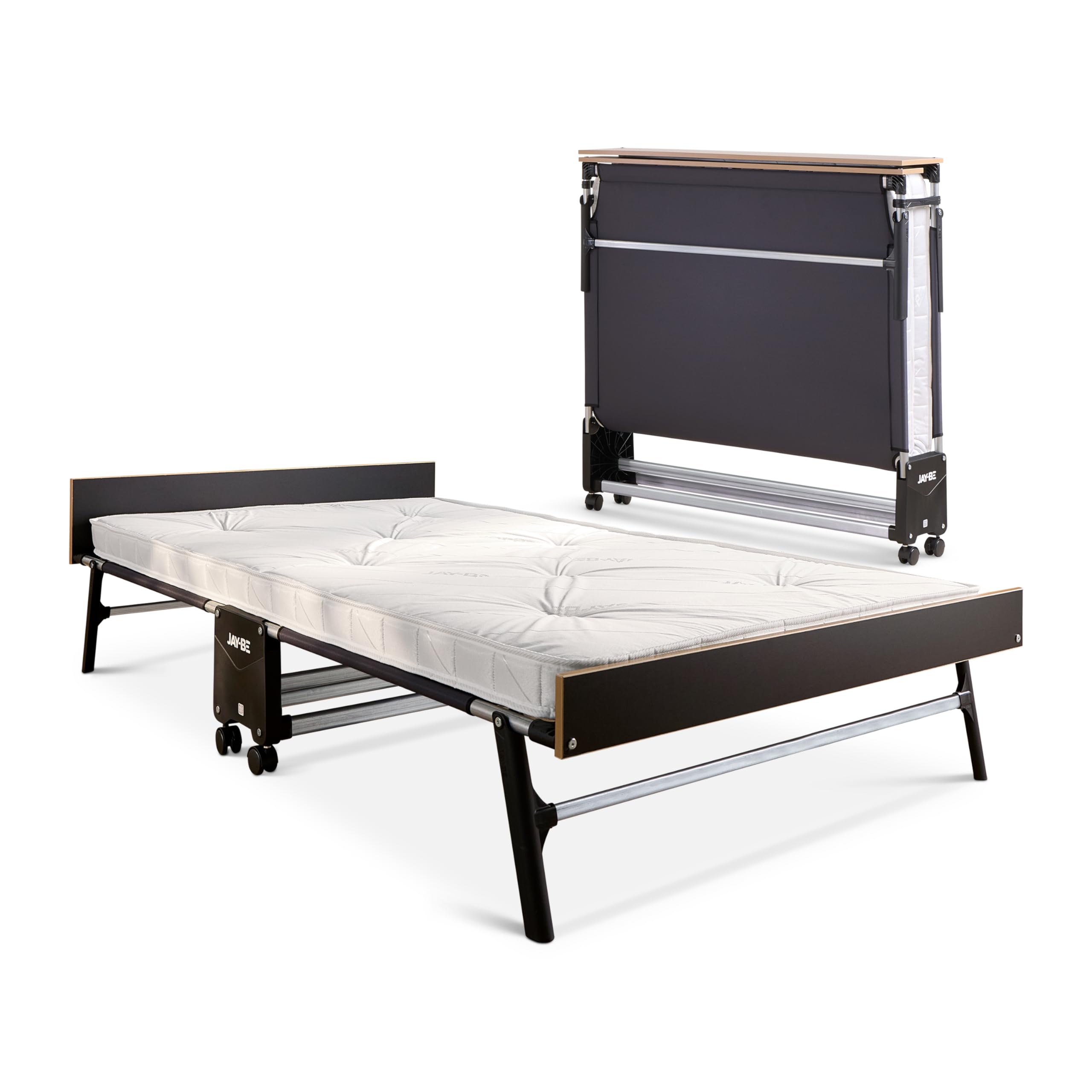 Jay-Be Ce70 Single Compact Folding Bed With E-Fibre Mattress