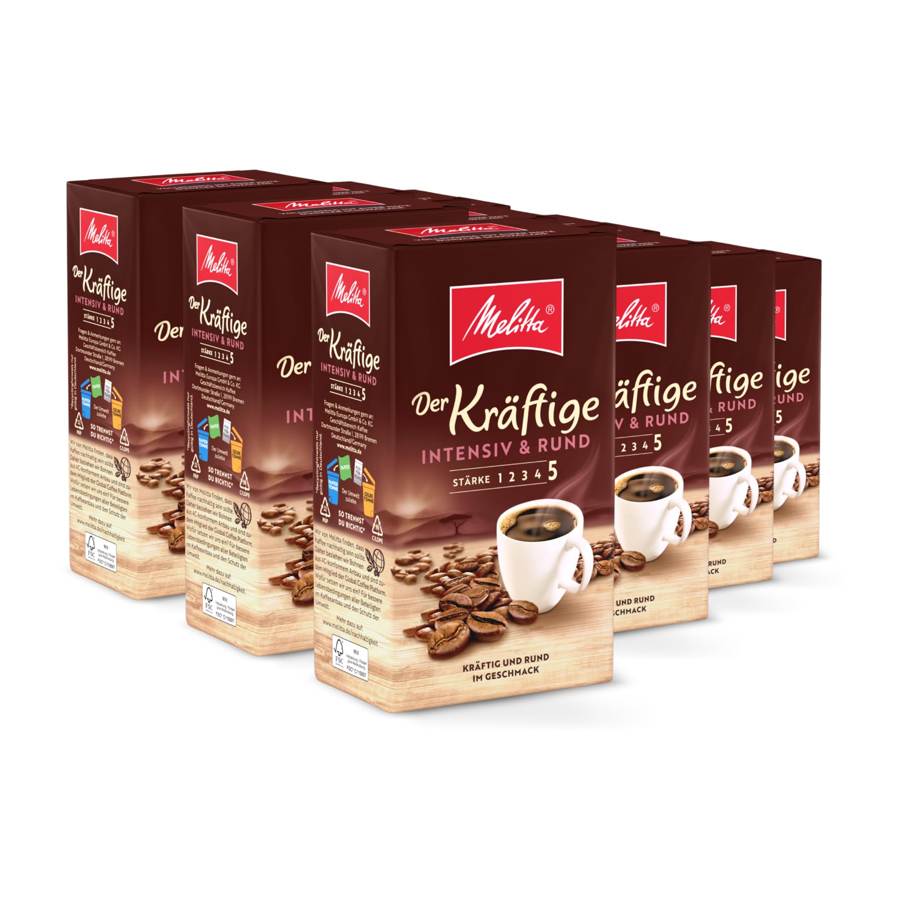 Melitta Der Kräftige Kaffeepulver Ab € 9,29 (2026