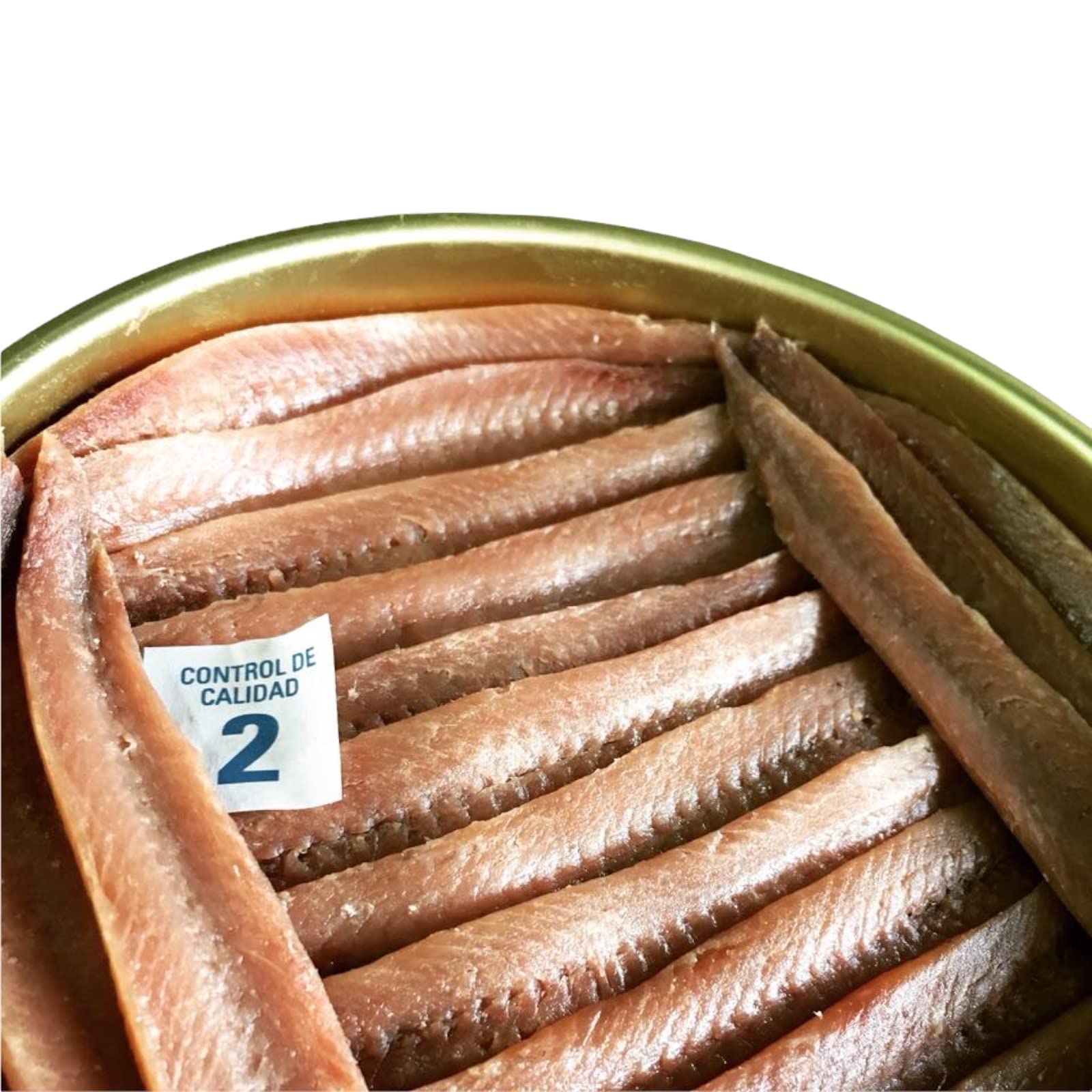Rezumar - Etichetta Rossa - Filetti di Acciughe del Mar Cantabrico in Olio d'Oliva - 520 g