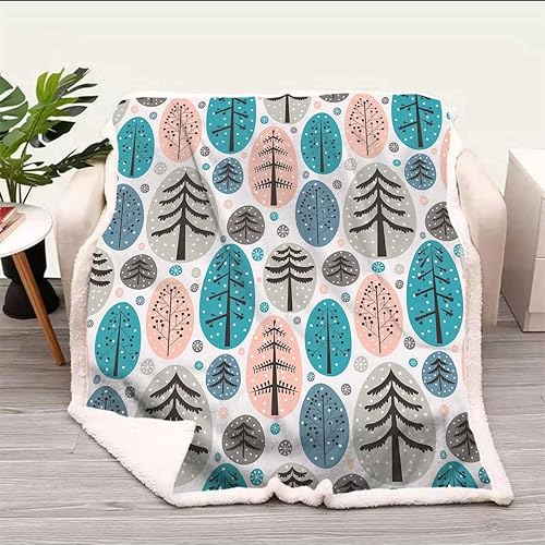 Miniatura 8 de Manta de otoño con diseño de lunares geométricos grises nórdicos lindos Cobijas Calientes para Invierno, suave y acogedora para decoración de