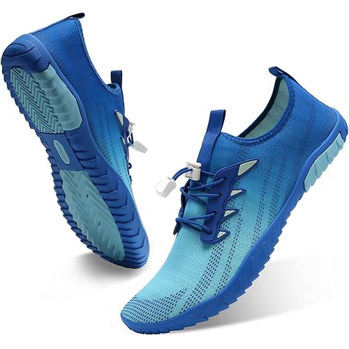 WateLves Water Shoes Mens Womens Beach Swim Shoes Quick-Dry Aqua Socks Pool Shoes for Surf Yoga Water Aerobics