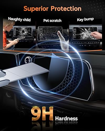 Vista 249 de CDEFG Cristal templado para Chevrolet Silverado/GMC Sierra 2025, pantalla táctil de 13.4 pulgadas, accesorios para Chevy Silverado/Sierra 1500