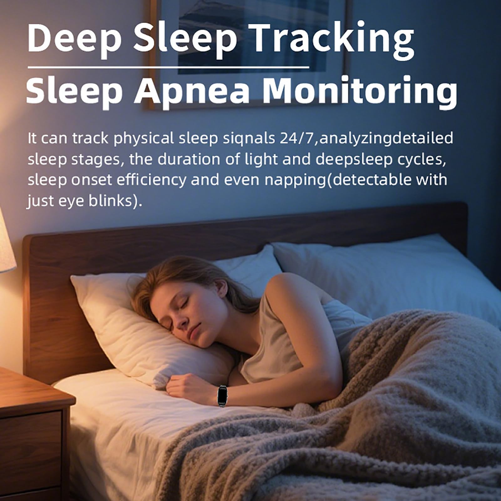 Montre connectée GPS pour personnes âgées, détection de chute, bouton SOS, appel vidéo HD, surveillance de la santé pour les personnes âgées et les patients atteints de démence