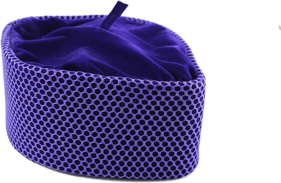 African Kufi Apapo Cap (Extra Large 24 5/8 Inches, Purple)