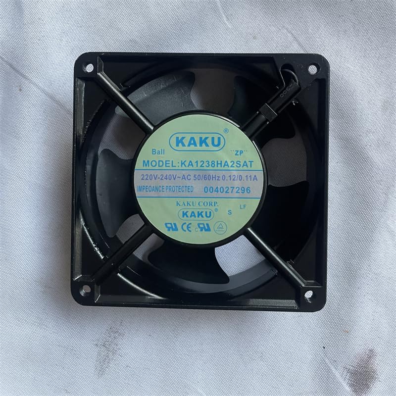 KA1238HA1SAT 120x120x38mm AC220-240V 0.11/12A Inverter Fan AC AXIAL Cooling Fan