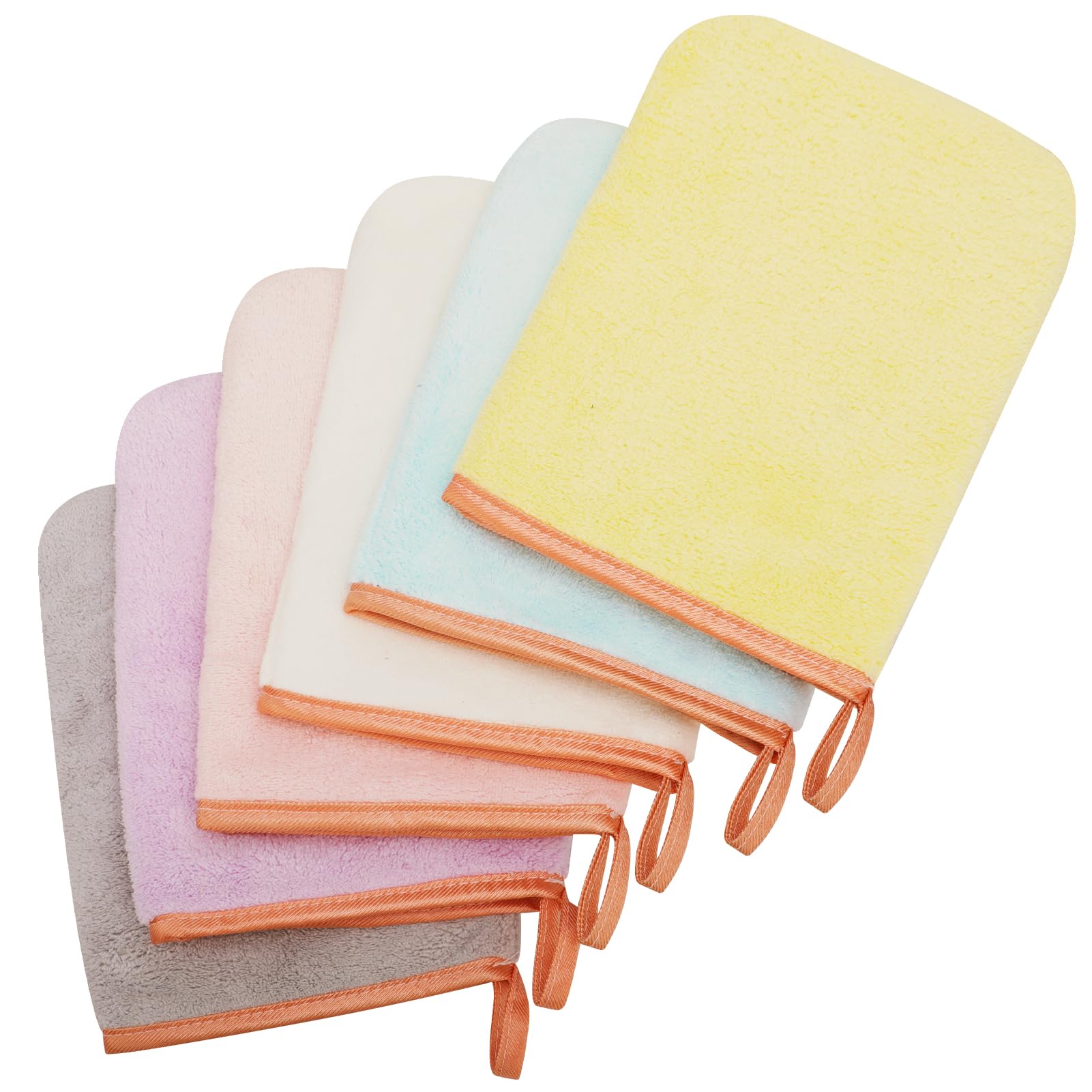 Gant De Toilette Microfibre Coton Pour Bebe Et Enfant - Gants De