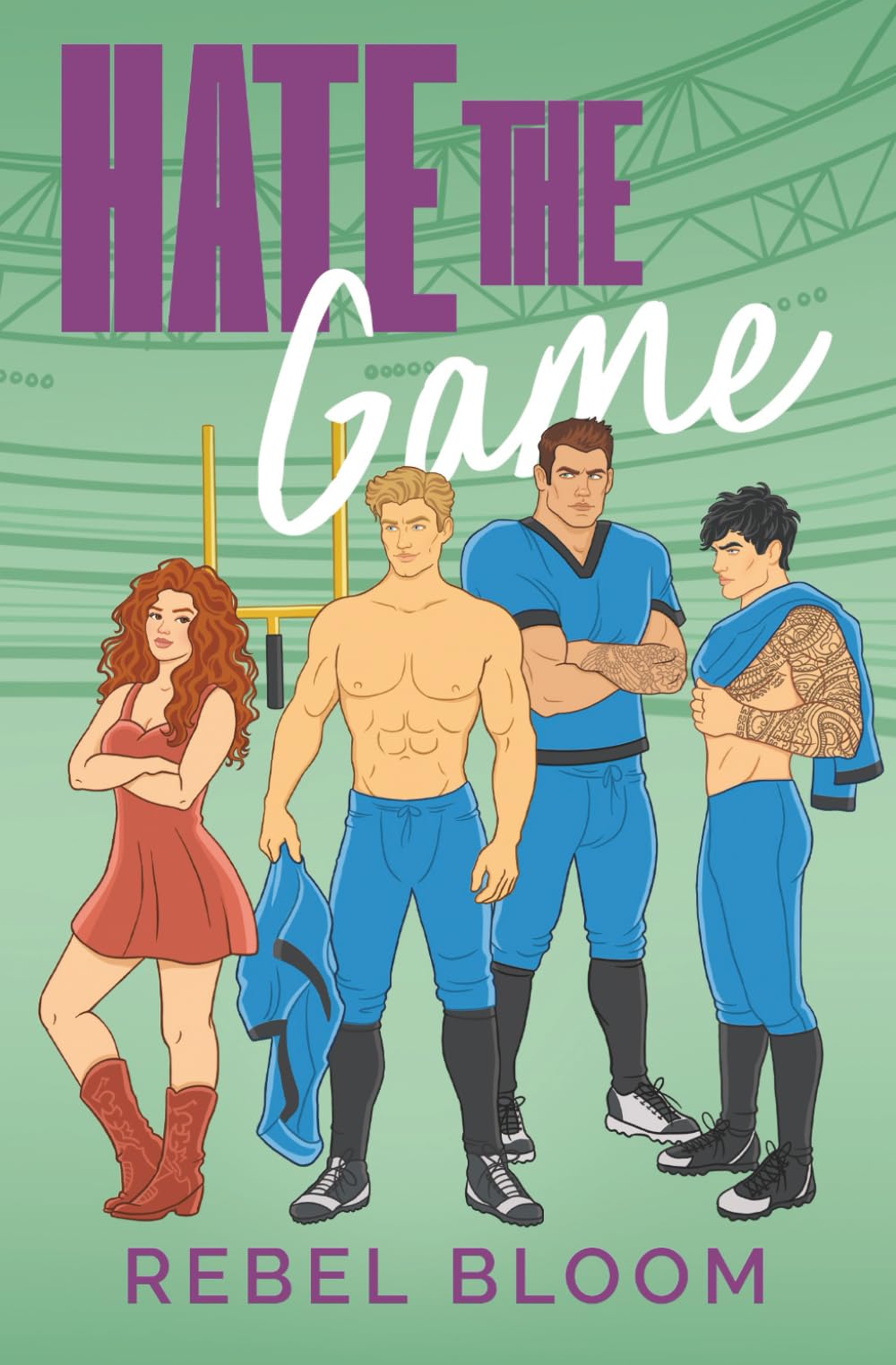 Hate The Game: A Contemporary Reverse Harem Romance (Playing Dirty)