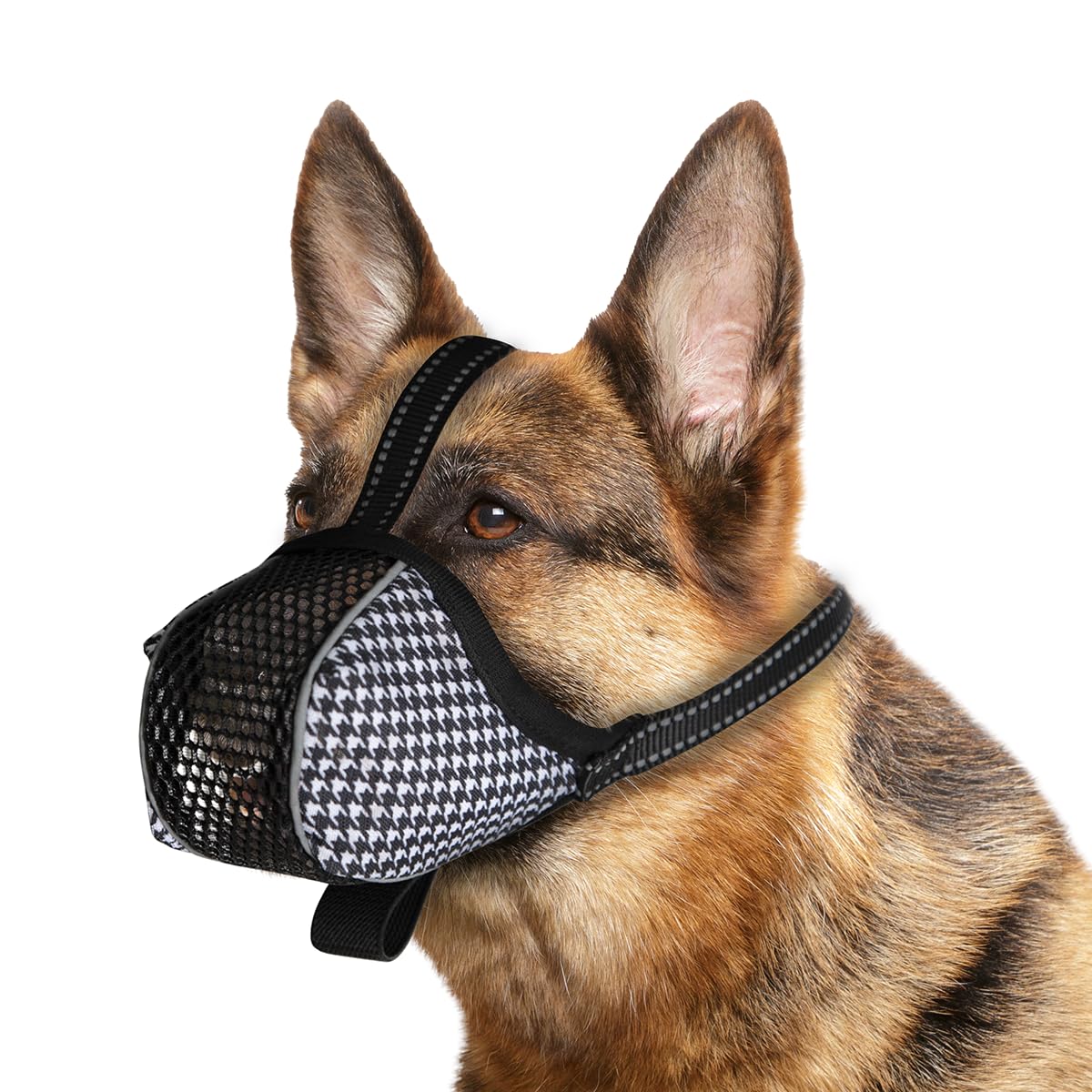 Dog Muzzle, Soft Dog Muzzle for Large Dogs Mask Anti Biting Chewing