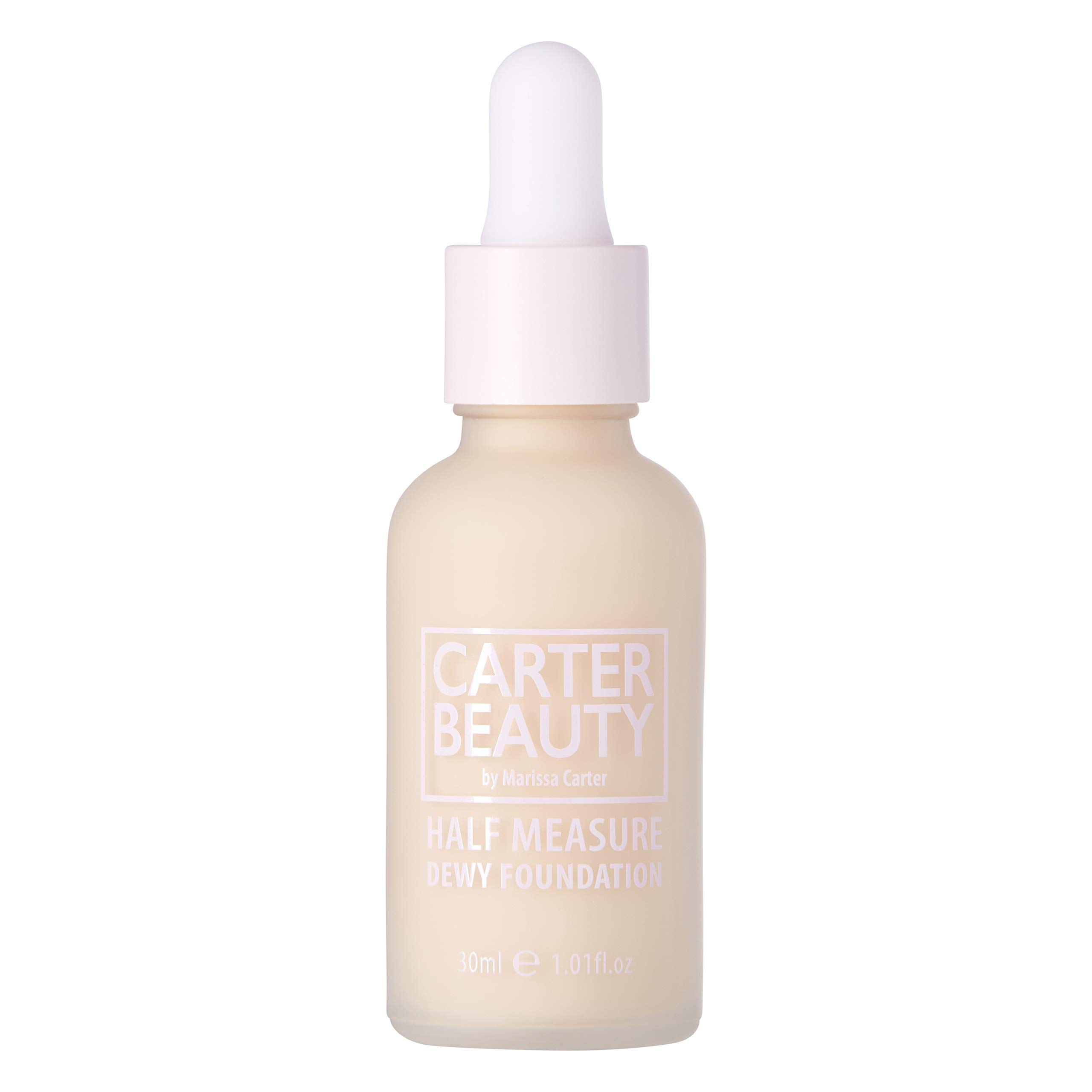 Carter Beauty By Marissa Carter Half Measure Dewy Foundation - Water-Based, Light-To-Medium Sheer Finish - Vegan And Cruelty Free, Paraben And Sulfate Free - Marshmallow - 1.01 OZ