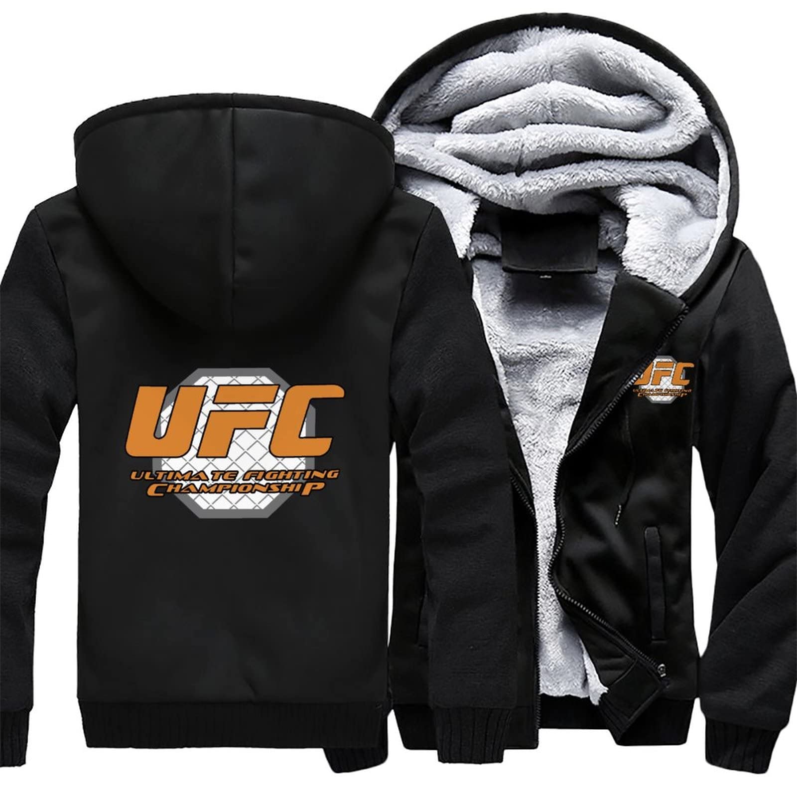 Amazon.co.jp: パーカー メンズ UFC 究極格闘技 MMA ダウン 