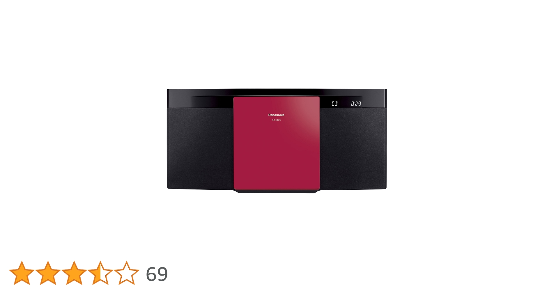 パナソニック コンパクトステレオシステム レッド SC-HC420 Amazon.co.jp: パナソニック コンパクトステレオシステム レッド
