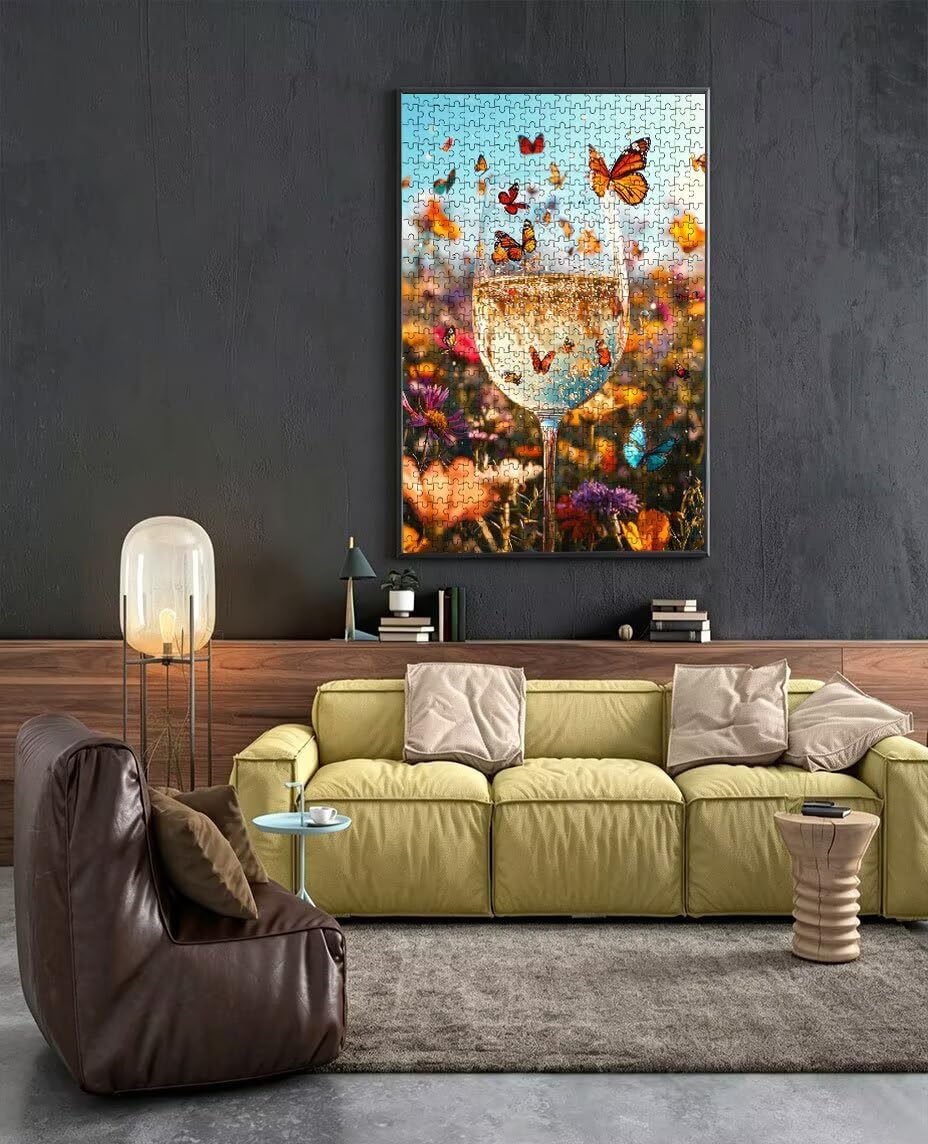 Puzzle 6000 elementów, puzzle atmosfery motyla dla dorosłych 6000, klasyczne puzzle, gra edukacyjna puzzle, niemożliwe wyzwanie, gra zręcznościowa dla całej rodziny, dekoracja ścian BXHZW4-379