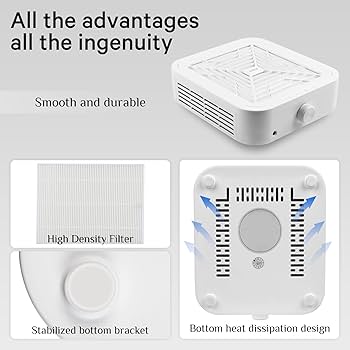 ボンネイル集塵機 Amazon.com: BOMOQING Nail Dust Collector, 120W Powerful