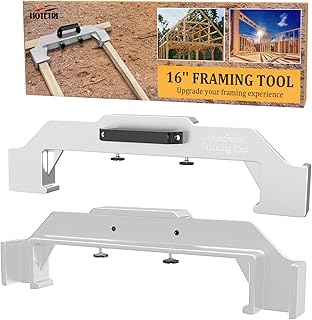 Framing Tools, Upgrade16 Inch On-Center Stud Layout Tool, Precision Framing Spacing Tool for Wall Stud Framing