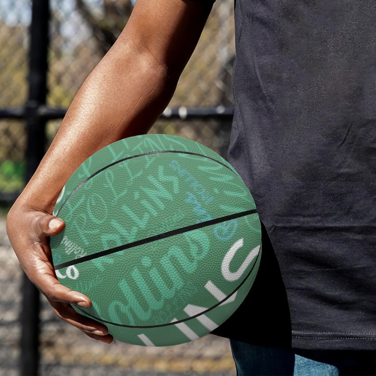 Pallacanestro personalizzato, Pallacanestro personalizzata con nome, Basket personalizzato con il tuo nome, Regalo per Gli Amanti del Basket, Regalo di compleanno, Taglia 7 (29,5") / Taglia 5 (27,5")