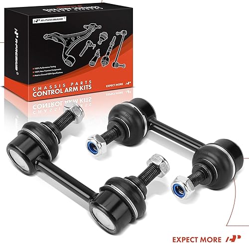 Miniatura 9 de A-Premium 2 eslabones de barra estabilizadora trasera, compatibles con Mazda 626 1996-2002, MX-6 1993-1997, Ford Probe 1993-1997